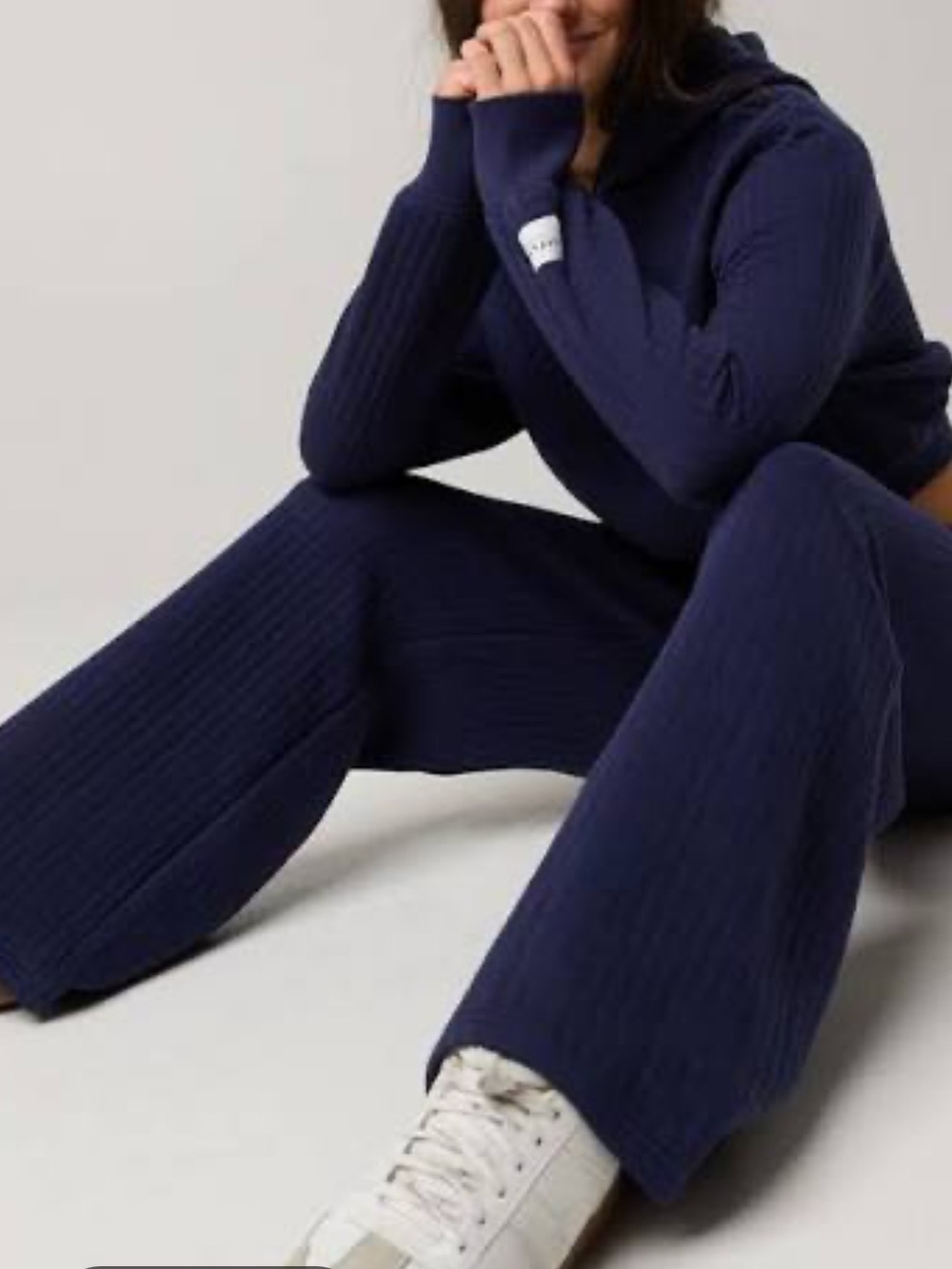 Offline by Aerie coffee run set with Wide-Leg Pants and matching sweatshirt